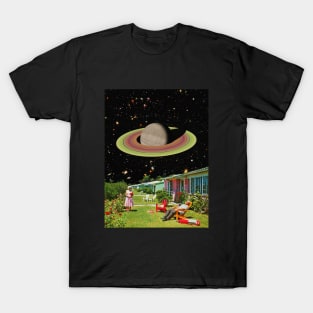 Our Best Years - Space Collage, Retro Futurism T-Shirt